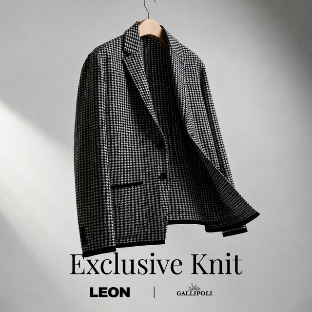 LEON別注 シアーギマニットジャケット