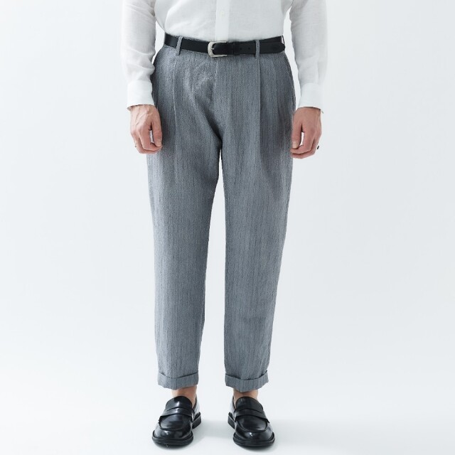 ARTISAN SUMMER MOHAIR 2PLEATS PANTS  アルティザン・サマーモヘアツープリーツパンツ(コモド)