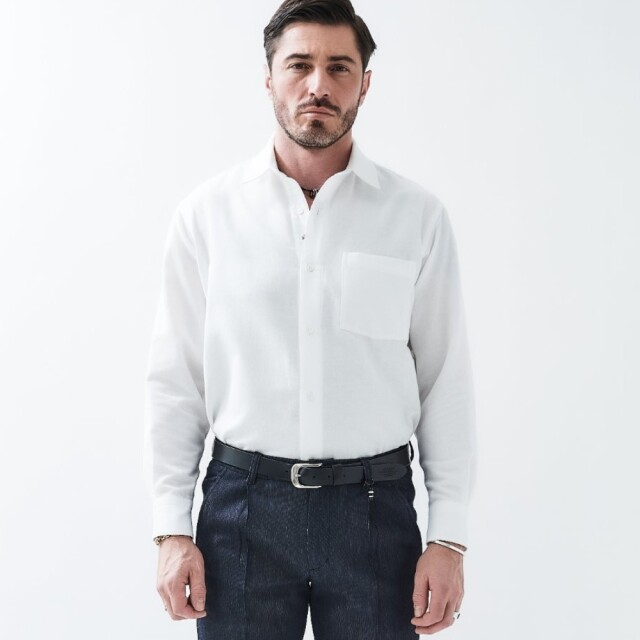 ヴィスタ・テリー 今治パイルシャツ